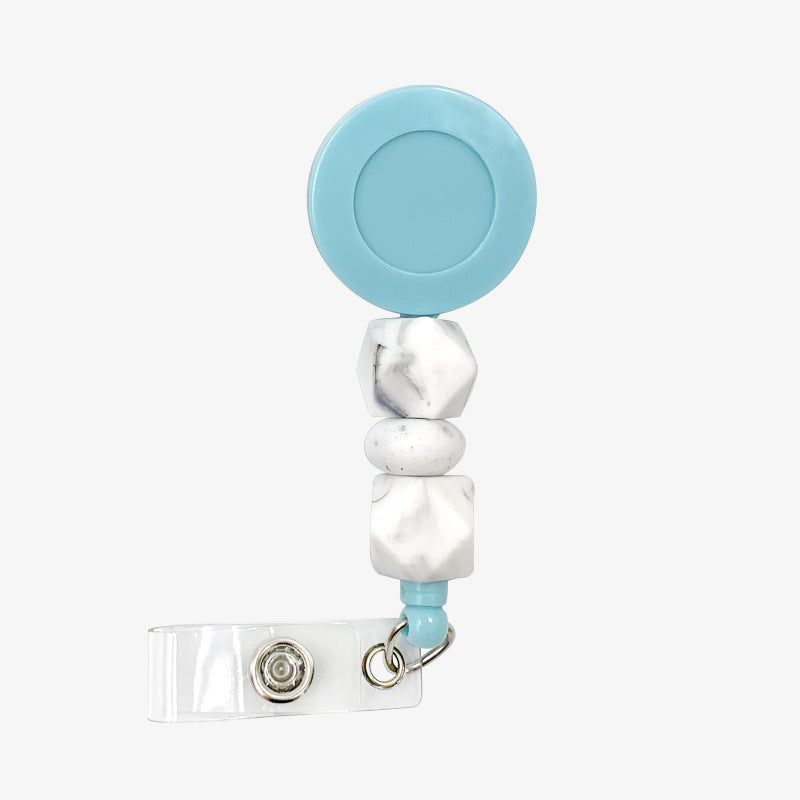 Wholesale Silicone Beaded Telescopic Keychain